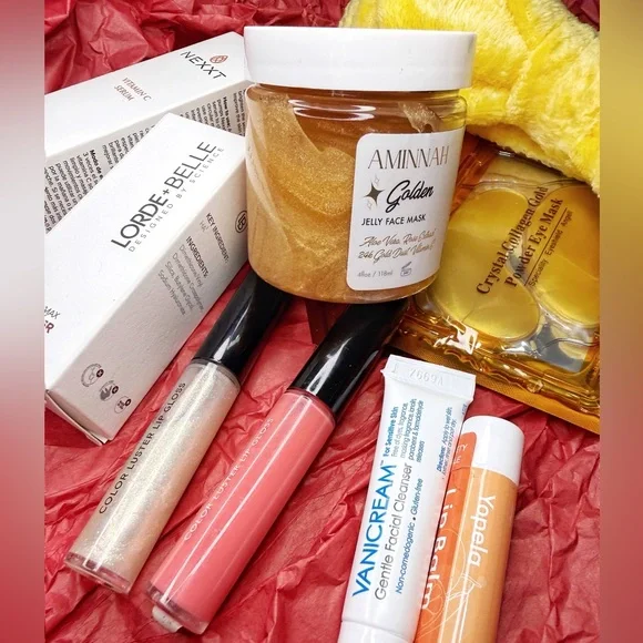 Bundle 7items: Lorde+Belle Booster,Nexxt Serum, Aminnah Mask,Laura Geller etc - Picture 4 of 7